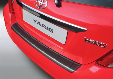 Achterbumper Beschermer | Toyota Yaris 2011-2014 Ribbed |, Auto-onderdelen, Carrosserie en Plaatwerk, Nieuw, Toyota, Verzenden