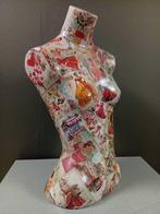 ESQ - Mannequin - Mannequin retro fashion red - Hars, Antiek en Kunst