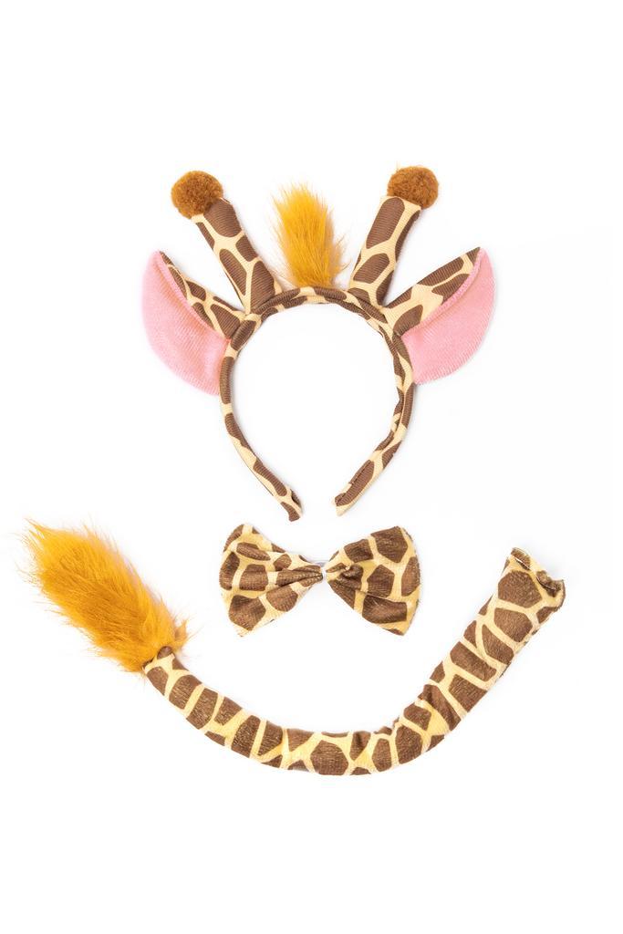 Giraf Haarband Oren Staart Diadeem Set Bruin Dierenprint Oor, Kleding | Dames, Carnavalskleding en Feestkleding, Accessoires, Nieuw