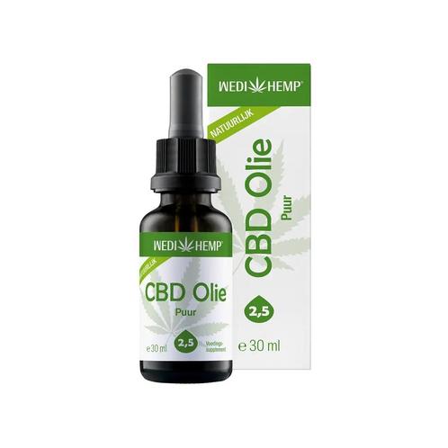 Wedihemp CBD olie broad spectrum 2.5% 30 ml 750 mg CBD, Sport en Fitness, Gezondheidsproducten en Wellness, Verzenden