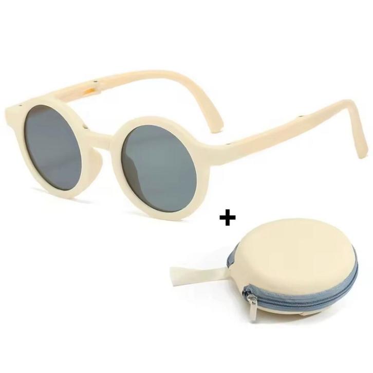 UV-bestendige opvouwbare zonnebril voor babys+opbergdoos, Kinderen en Baby's, Babymode-accessoires, Nieuw, Verzenden