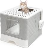 Kattenbak met ruitvormig design, grote opvouwbare kattenbak, Dieren en Toebehoren, Verzenden, Nieuw