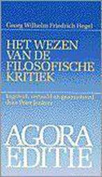 Het wezen van de filosofische kritiek 9789024277094, Boeken, Verzenden, Gelezen, G.W.F. Hegel