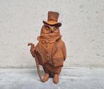 Beeldje - Owl in costume - IJzer
