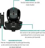 Alecto DVM200MBK - Babyfoon met Camera - Temperatuurweergave, Kinderen en Baby's, Babyfoons, Verzenden, Zo goed als nieuw
