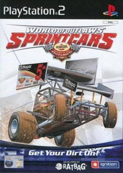 World of Outlaws Sprint Cars (PlayStation 2), Spelcomputers en Games, Games | Sony PlayStation 2, Gebruikt, Verzenden