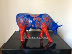Beeldje - Cow Parade, Cowparade. Folk Cow. Large. - Poly, Antiek en Kunst