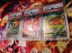 Pokémon - 3 Graded card - PSA 9 MINT Full 3x Charizard UPC, Nieuw