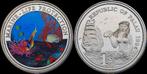 1 dollar 1994 Palau dollar 1992- Marine-life protection k...