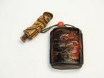 Zakuro Makie Inro Netsuke - Japan - Edo Periode (1600-1868), Antiek en Kunst