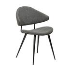 *WOONWINKEL* Dan-Form Napoleon Design Eetkamerstoel Grijs Bo, Huis en Inrichting, Stoelen, Verzenden, Nieuw, Grijs
