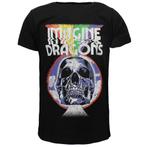 Imagine Dragons Rainbow Skull Burst T-Shirt - Officiële, Verzenden, Nieuw
