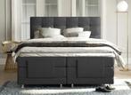 Novio Dreamer DeLuxe Elektrische boxspring Nu € 1499,00, Grijs, Ophalen of Verzenden, 180 cm, 200 cm