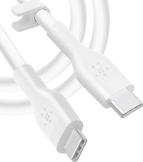 Belkin BOOST CHARGE™ USB-C  naar USB-C 2.0 - 1m - Wit, Hobby en Vrije tijd, Overige Hobby en Vrije tijd, Zo goed als nieuw, Ophalen of Verzenden