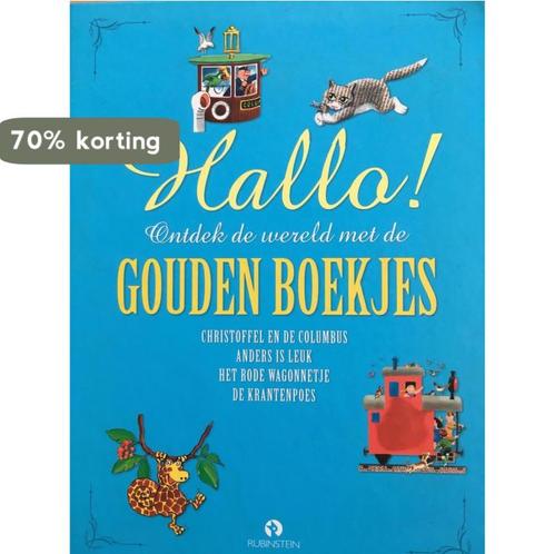 Hallo! Ontdek de wereld van de gouden boekjes / Gouden, Boeken, Kinderboeken | Kleuters, Gelezen, Verzenden