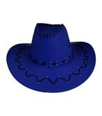 Cowboyhoed Stiksel Donker Blauw, Nieuw