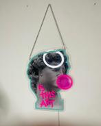 Muurlamp met neon Is This Art - Is This Pop Art - Lichtbak