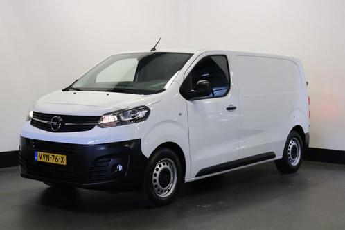 Opel Vivaro 2.0 BlueHDi 144PK L2 EURO 6, Auto's, Bestelauto's, Dealer onderhouden, Lease, Zwart, Automaat, Wit, Financial lease
