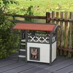 Kattenhuis – DeluxeCats - Luxe ontwerp – Balkon - Wit, Ophalen of Verzenden, Nieuw