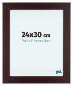 Fotolijst 24x30 cm - Mahonie - Hout - Dover, Huis en Inrichting, Woonaccessoires | Lijsten, Verzenden, Nieuw