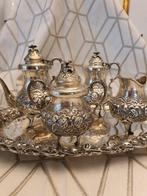 Orafo italiano - Koffie- en theeservies (5) - .925 zilver, Antiek en Kunst