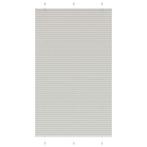 vidaXL Plissé rolgordijn 120x200 cm stofbreedte 119,4 cm, Verzenden, Nieuw, Grijs