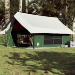 vidaXL Tent 5-persoons waterdicht groen, Caravans en Kamperen, Tenten, Verzenden, Nieuw, Tot en met 2