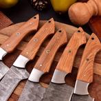 Keukenmes - Chefs knife - Hout en handgemaakt gevouwen