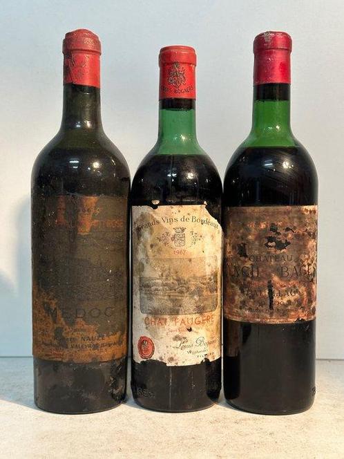 1966 Chateau Fontrose, 1967 Chateau Faugere & 1972 Chateau, Verzamelen, Wijnen