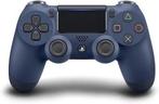 Playstation 4 / PS4 Controller DualShock 4 Midnight Blue V2, Spelcomputers en Games, Ophalen of Verzenden, Zo goed als nieuw