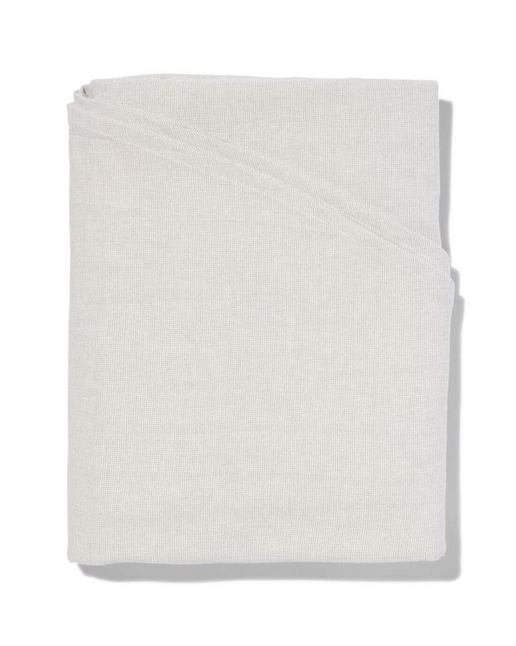 HEMA Tafelkleed grijs chambray katoen Ø180cm, Huis en Inrichting, Keuken | Textiel, Nieuw, Verzenden