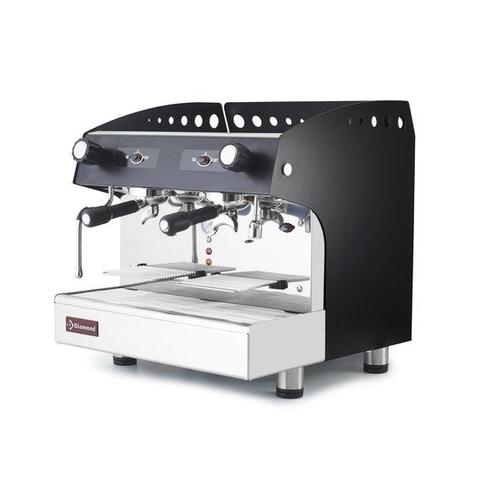 Espresso apparaat | 2 groepen | half automatisch | zwart, Zakelijke goederen, Horeca | Keukenapparatuur, Verzenden