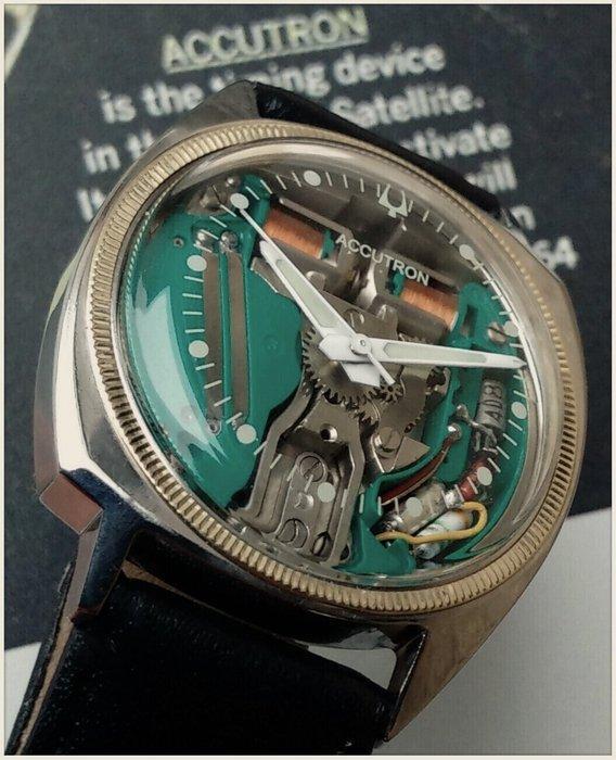Bulova Accutron Spacewiew asymétrique, - Heren - 1964, Sieraden, Tassen en Uiterlijk, Horloges | Heren