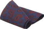 Suitable Zijde Pochet Paisley Navy maat one size Heren, Kleding | Heren, Stropdassen, Verzenden, Nieuw, Blauw, Suitable