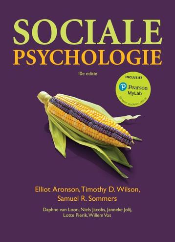 Sociale psychologie 10e editie met MyLab NL to 9789043039178