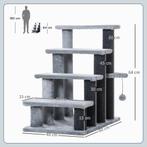 TRUUSK Kattentrap 64H cm - Voor Oude Katten - 4 Treden met S, Dieren en Toebehoren, Konijnen