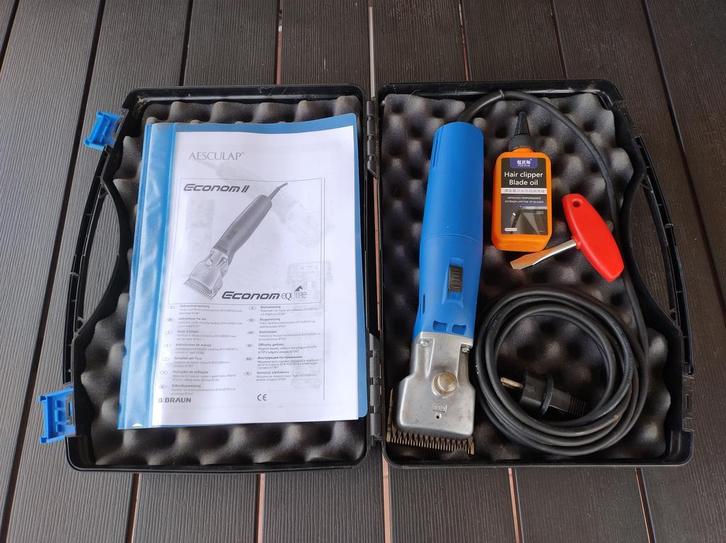 Aesculap Econoom II scheermachine koe, paard, schaap, Dieren en Toebehoren, Paarden en Pony's | Verzorgingsproducten, Zo goed als nieuw