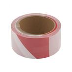 Markeringslint 50 meter rood/wit – 48 mm breed - Afzetlint, Ophalen of Verzenden, Nieuw