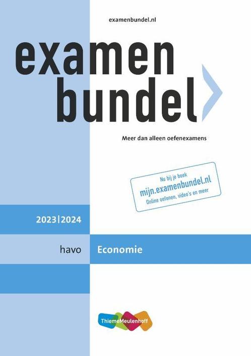Examenbundel havo Economie 20232024 9789006648409, Boeken, Studieboeken en Cursussen, Zo goed als nieuw, Verzenden