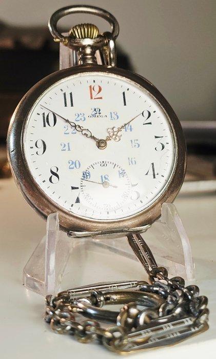 Omega - Blue 24 - 3008729 - 1900-1949, Sieraden, Tassen en Uiterlijk, Horloges | Heren