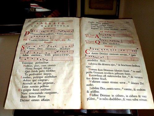 Monks - Monks - Salterio Sacrosancte Romane Ecclesie, Canto, Antiek en Kunst, Antiek | Boeken en Bijbels