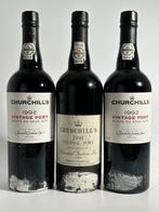 Churchills: 1992 x2 Quinta da Agua Alta Vintage Port & 1991, Verzamelen, Wijnen, Nieuw