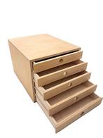 Kast - Hout - ladenkast 32 cm 3.6 kg
