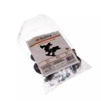 Ruhhy Meubelknoppen Zwart – Set van 10 – Rond – Schroe, Ophalen of Verzenden, Nieuw