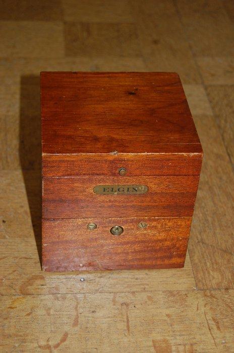 Tweedaagse scheepschronometer - Elgin National watch co -, Antiek en Kunst, Antiek | Klokken