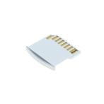 Micro SD naar SD geheugenkaartadapter / zilver, Nieuw, Ophalen of Verzenden
