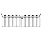 Hekwerk Pro Dubbele sierpoort Monaco h80 x b421cm recht, Tuin en Terras, Ophalen of Verzenden, Nieuw