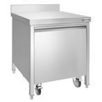 GGM Gastro | Vuilnisbak - 50 liter - met rolcontainer - |, Verzenden, Nieuw in verpakking