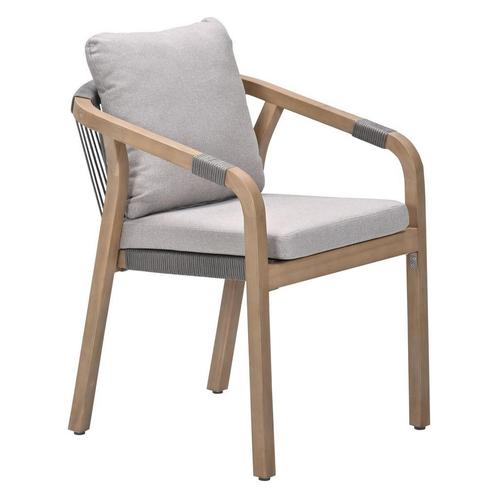 Garden Impressions Alora lounge dining stoel - grey sand, Tuin en Terras, Tuinsets en Loungesets, Verzenden