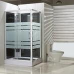 Complete Douchecabine Wiesbaden Thermo 120x90x218 cm 5mm, Ophalen of Verzenden, Nieuw, Chroom, Douche